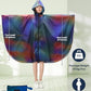 Waterproof Rain Poncho for Women Packable Hooded Raincoat with Pocket