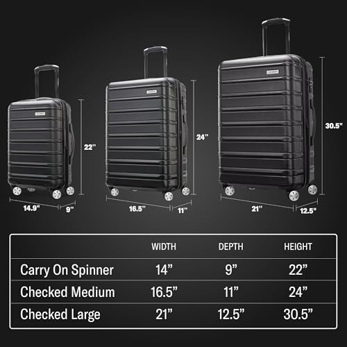 Omni 2 Hardside Expandable Luggage with Spinner Wheels