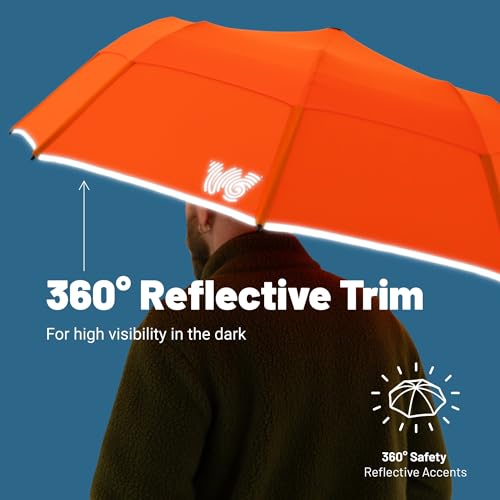 Arnold Palmer Compact Collapsible Umbrella for Car and Backpack