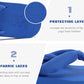 Flip Flops for Women Arch Support Summer Beach Sandals Blue Size 7.5
