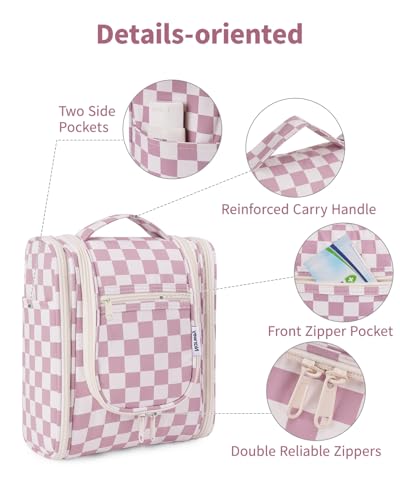 Small Hanging Travel Toiletry Bag for Women