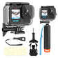 Compatible for Go Pro Hero 13 12 11 10 9 Black Waterproof Housing Case 60M