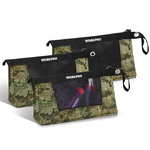 12" Tool Pouches with Zipper