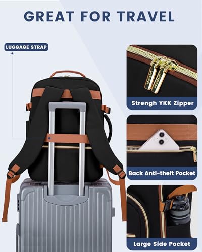 40L Travel Backpack Flight Approved Carry on Backpack