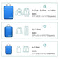 Compression Packing Cubes for Travel (4 Count)
