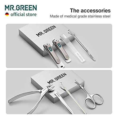 Manicure Sets Pedicure Kits Stainless Steel Nail Clipper Personal Care Tools with PU Leather Case