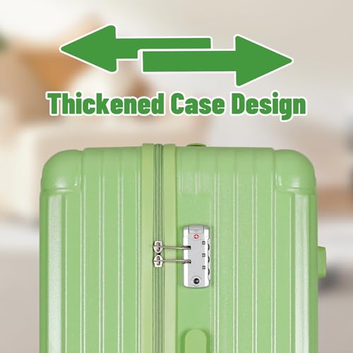 20 Inch and Square 28 Inch Hardshell Luggage Set (2 Count)