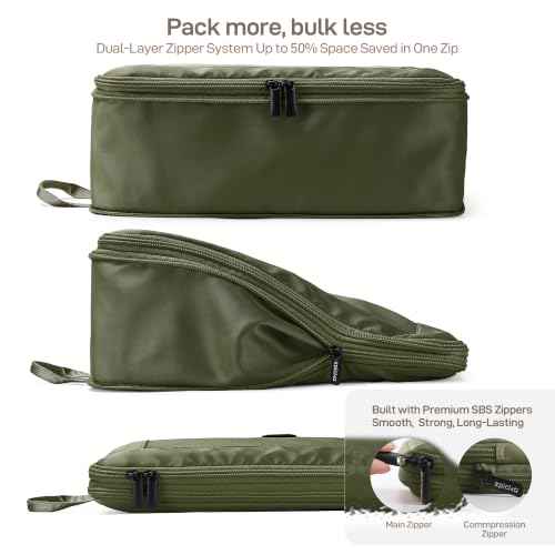 TripCozy Compression Packing Cubes