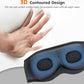 White Noise Bluetooth 5.4 Sleep Eye Mask with Timer