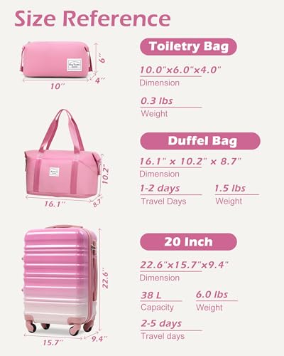 Luggage Sets 3 Piece