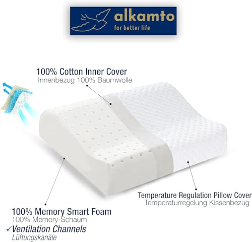 Travel & Camping Comfortable Memory Foam Pillow