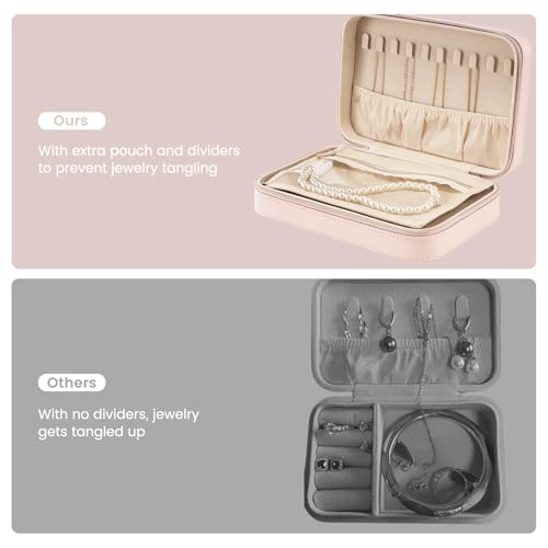 Travel Jewelry Case for Women Girls
