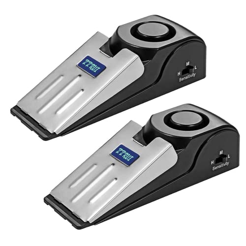 2 Pack Door Stop Alarm with 120dB Siren (2 Count)