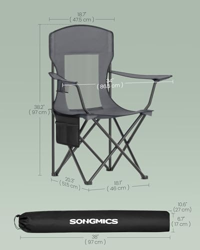Breathable Camping Chairs (2 Count)