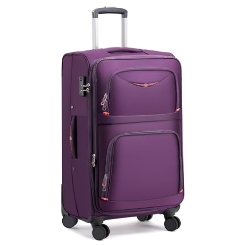Softside Expandable Luggage with 4 Spinner Wheels