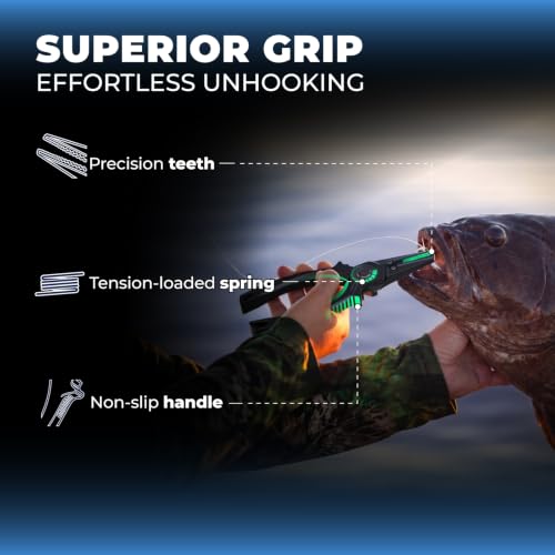 Titanium Fishing Pliers 7.5'' with Side Cutters