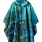 Adults Rain Poncho Waterproof Raincoat Hood with Pocket