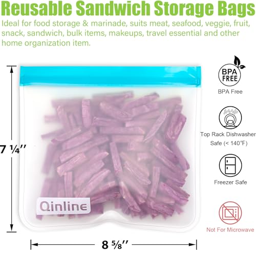 Reusable Food Storage Bags (10 Count)