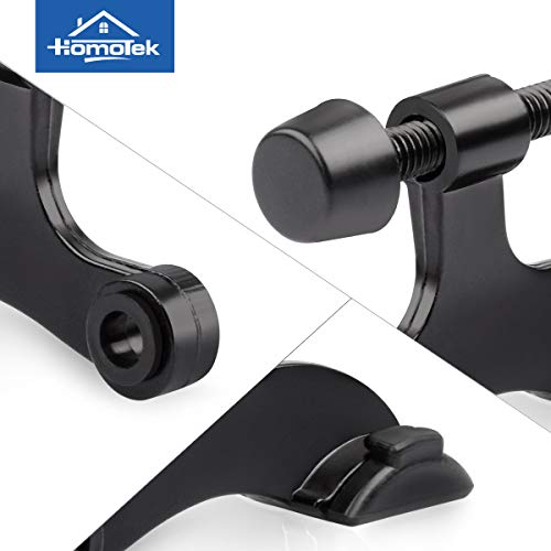 2 Pack Hinge Pin Black Door Stopper (2 Count)