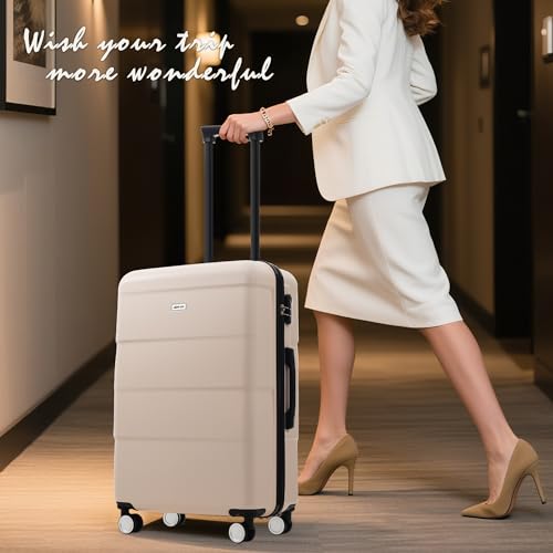 Luggage Sets of 3 Piece Carry on Suitcase Airline Approved (3 Count)