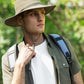 Cimarron Safari Sun Hat with Wide Brim for Outdoor Fishing Hiking