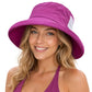 UVCoolix UPF 50+ Wide Brim Ponytail Sun Hat
