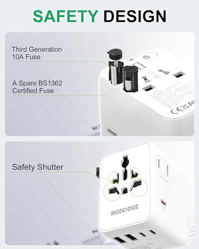 70W Universal Travel Plug Adapter