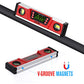 10 Inch Digital Torpedo Level and Protractor IP54 Protected Electronic Bubble Inclinometer