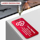 4PCS Personalized Luggage Tag (4 Count)