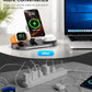 25W 3 in 1 Wireless Charging Station for Qi2.2 Magsafe Charger for Apple