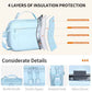 NOL Reusable Insulated Kids Lunch Bag