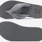 Flip Flops for Women Arch Support Summer Beach Sandals Grey Size 8.5