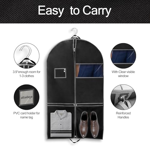 43" Garment Bag for Travel and Storage