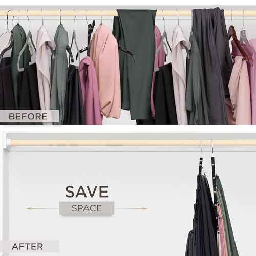 Pants Hangers Space Saving (4 Count)