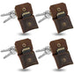 Genuine Leather SD Card Holder Keychain
