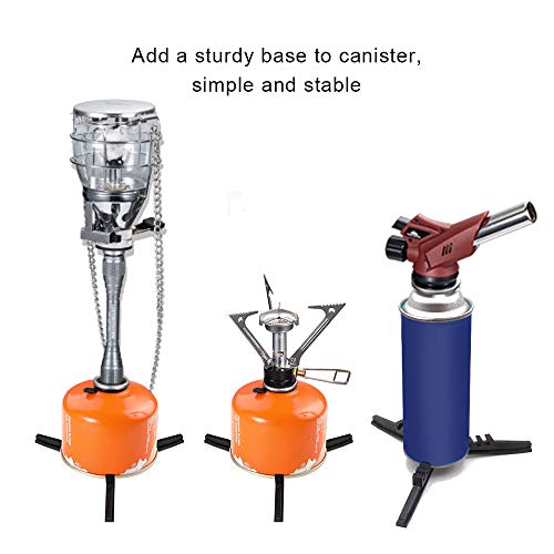 Folding Universal Fuel Can Canister Stand