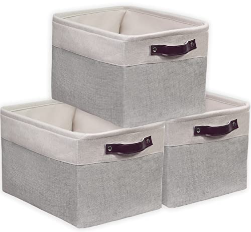15" x 11" Large Fabric Storage Bin (3 Count)