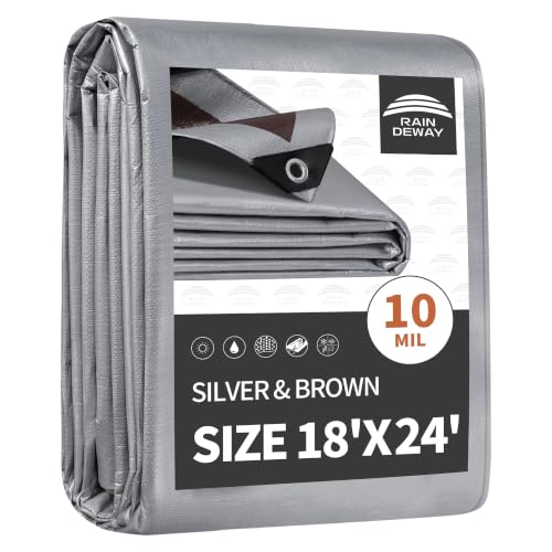 18x24 Feet Tarps Heavy Duty Waterproof
