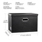 Large Stackable Storage Boxes with Lids [5