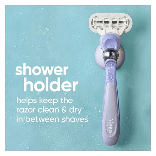Deluxe Smooth Swirl Women's Razor Handle + 2 Blade Refills