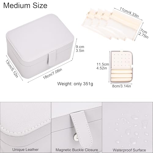 2 Layer Portable Jewelry Box