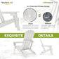 Folding Adirondack Chair