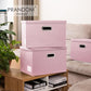 Foldable Storage Bins with Lids [5 (5 Count)