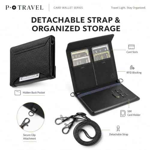 Lightweight Passport Holder with RFID Blocking