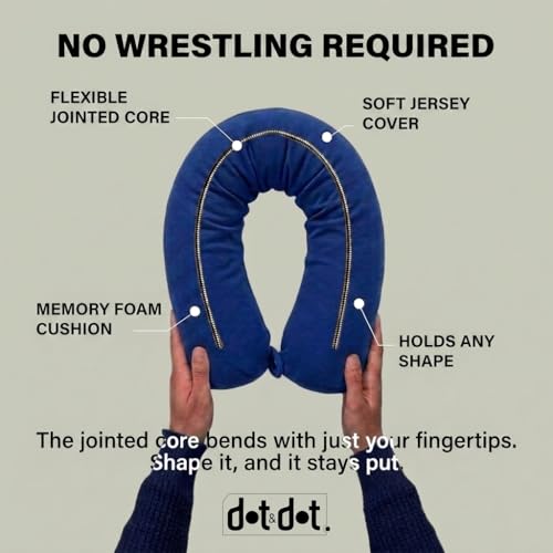 Twist Memory Foam Travel Pillow