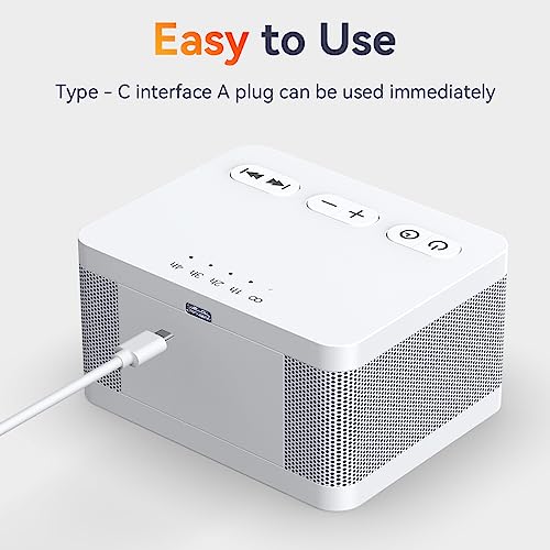 Sound Machine White Noise Machine with 30 Soothing Sounds 32 Levels Volume 5 Timers and Memory Function Effectively Blocks Noise Ideal Sleep Machine for Baby Kids Adults…