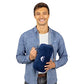 Premium Soft Rolled Travel Blanket Pillow Airplane