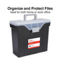 Slim Portable File Tote (5 Count)