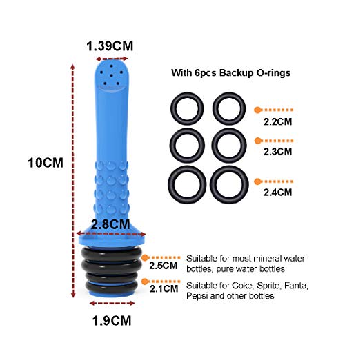 3PCS Pack Backpacking Bidet for Camping Portable Bidet Pipe for Toilet (3 Count)