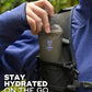 Soft Flask 500ml Collapsible Running Water Bottles (2 Count)